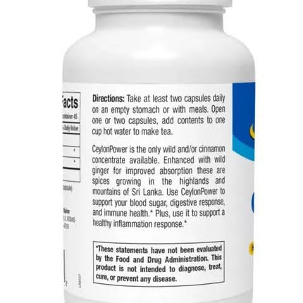 CeylonPower 90 Capsules - North American Herb & Spice