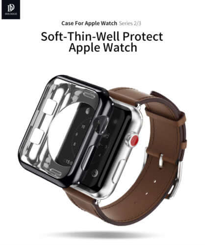 Dux Ducis Electroplated TPU Case - For Apple Watch Series 2/3 - 42MM