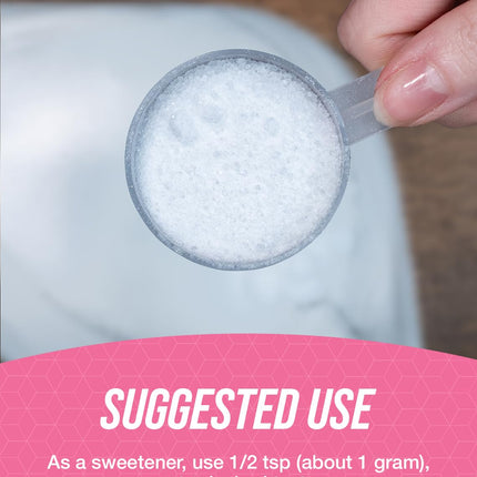 BulkSupplements.com Aspartame Powder - Sugar Substitute, Gluten Free, 500g, 1g Serving