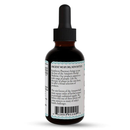 Chanca Piedra Liquid Extract 4oz - Wildcrafted from the Amazon Rainforest