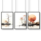 Black Frame / A4 8.27 x 11.69 in / 21 x 29.7 cm / Satin Photo Paper 280 gsm
