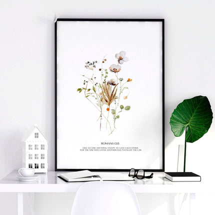 Christian art for bedroom | set of 3 wall art prints