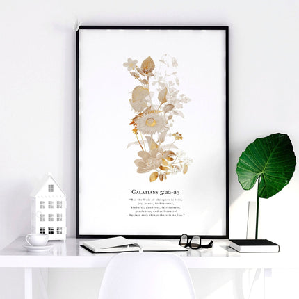 Christian modern art for bedroom | set of 3 wall art prints