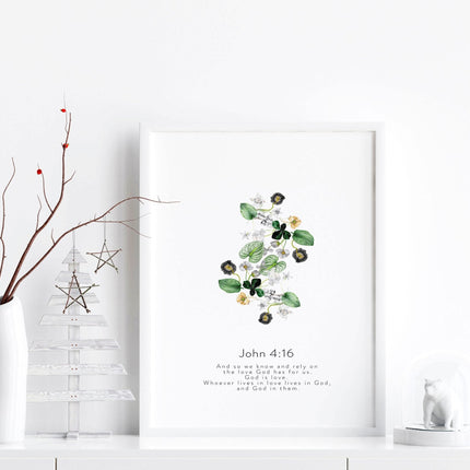 Bible wall art for bedroom | set of 3 wall art prints