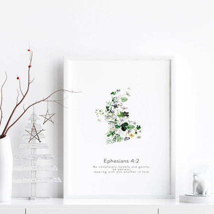 Bible wall art for bedroom | set of 3 wall art prints