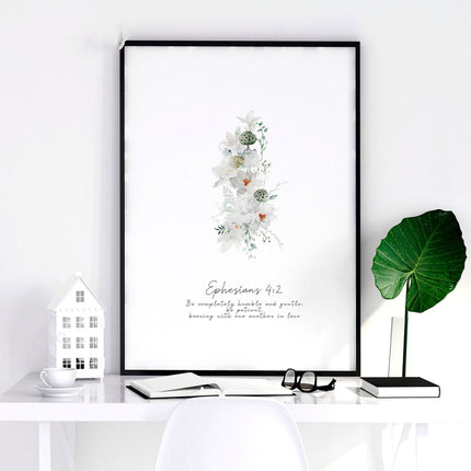Christianity art for bedroom | set of 3 wall art prints