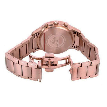Emporio Armani AR2452 Men's Rose Gold Chronograph Watch