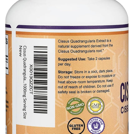 Cissus Quadrangularis Super Extract 150 Caps – Non-GMO GF