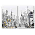 Canvas wrapped / 20 x 30 in / 50 x 76 cm / Polyester Canvas 260 gsm