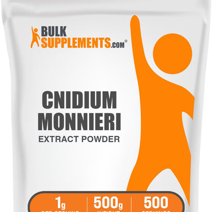 Cnidium Fruit Extract Powder – Gluten Free, 500g | Cnidium Monnieri Extract | BulkSupplements