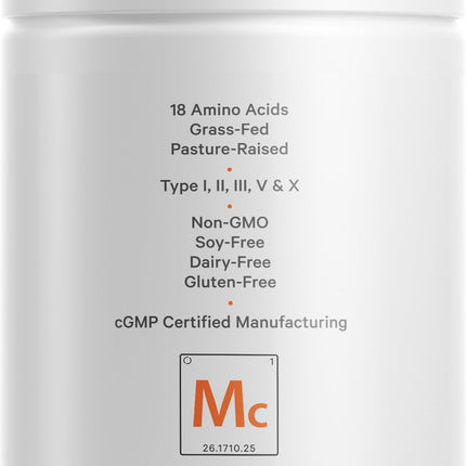 Codeage Multi Collagen Capsules – 5 Types, Grass-Fed & Hydrolyzed, Ashwagandha & Amla Berry, 90 Capsules