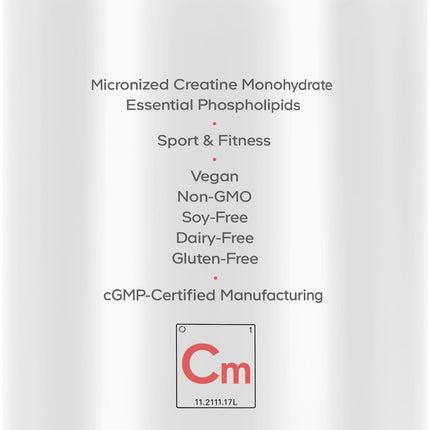 Codeage Liposomal Creatine Powder – 90 Servings, 5,000 mg Monohydrate