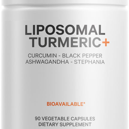 Codeage Organic Turmeric Supplement - 95% Curcumin, Liposomal Fermented Botanicals, 90 Capsules