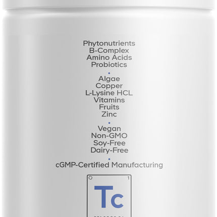 Codeage Teen Clearface - Teen Skin Vitamins for Pimples, Oily Skin, 60 Capsules