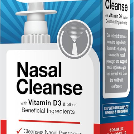 CofixRx Nasal Cleanse Spray – Povidone Iodine, Vitamin D3 & Xylitol (3 Pack)