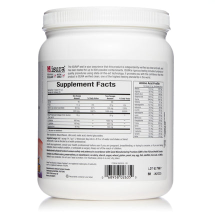 Natural Factors Total Body Collagen – Bioactive Collagen for Hair, Skin & Nails | 500 g