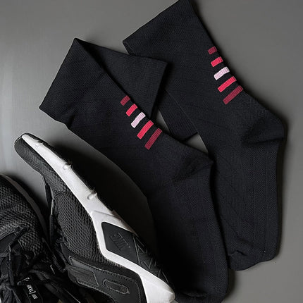 Compression Socks for Women & Men (20-30 mmHg), Knee-High Flight Socks