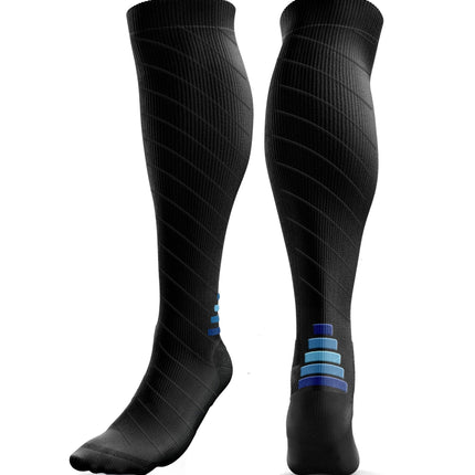 Compression Socks for Women & Men (20-30 mmHg), Knee-High Flight Socks