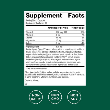 Congaplex Thymus Gland Support – 90 Capsules | Standard Process