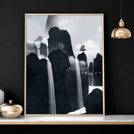 Art for living room wall | set of 3 Contemporary art prints