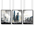 Black Frame / A4 8.27 x 11.69 in / 21 x 29.7 cm / Satin Photo Paper 280 gsm