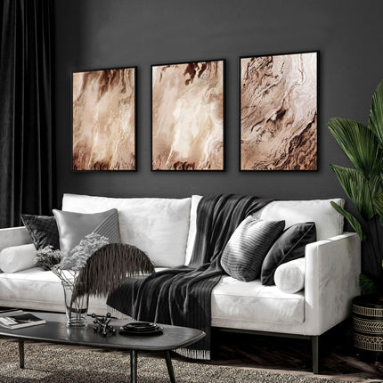 Wall art poster prints | set of 3 Contemporary wall art