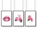 White Frame / A4 8.27 x 11.69 in / 21 x 29.7 cm / Satin Photo Paper 280 gsm
