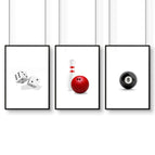 White Frame / A4 8.27 x 11.69 in / 21 x 29.7 cm / Satin Photo Paper 280 gsm