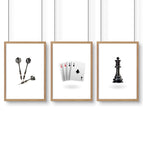 Oak Frame / A4 8.27 x 11.69 in / 21 x 29.7 cm / Satin Photo Paper 280 gsm