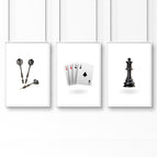 White Frame / A4 8.27 x 11.69 in / 21 x 29.7 cm / Satin Photo Paper 280 gsm