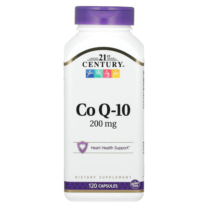 21st Century Co Q10 200 mg Capsules – 120 Count (27435)
