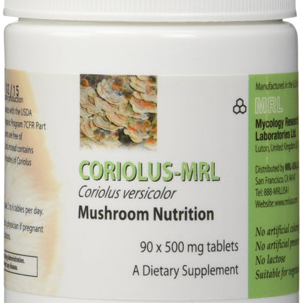 Mycology Research Labs - Coriolus Versicolor MRL 500 mg 90 Tabs