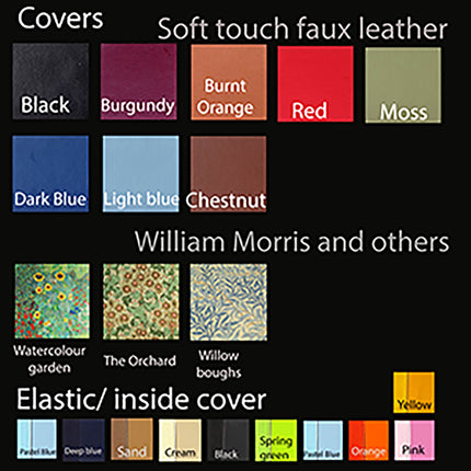 *Handmade JustGoSketching Sketchbook (40 Pages. A5) – 190gsm Saunders Watercolour Paper + Custom Cover