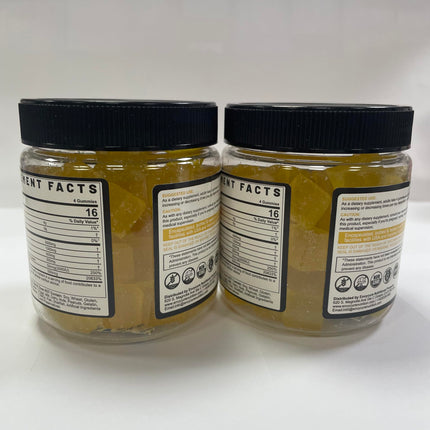 Creatine Monohydrate Gummies 5g per Serving - Sugar Free, Lemon Flavor | BCAA, Collagen, B12, D3 | 2 Pack