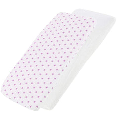 Crib Jersey Fitted Sheets 100% Cotton 40x90cm - Pack Of 2 - Fits All Models