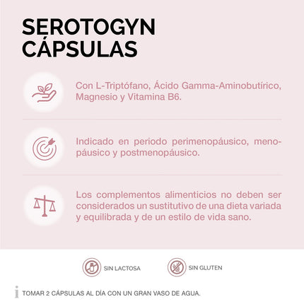 Cumlaude Lab: Serotogyn 60 Capsules | Gluten-Free Women's Health Supplement