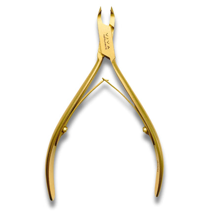 Cuticle Nipper Gold - 5mm Double Spring