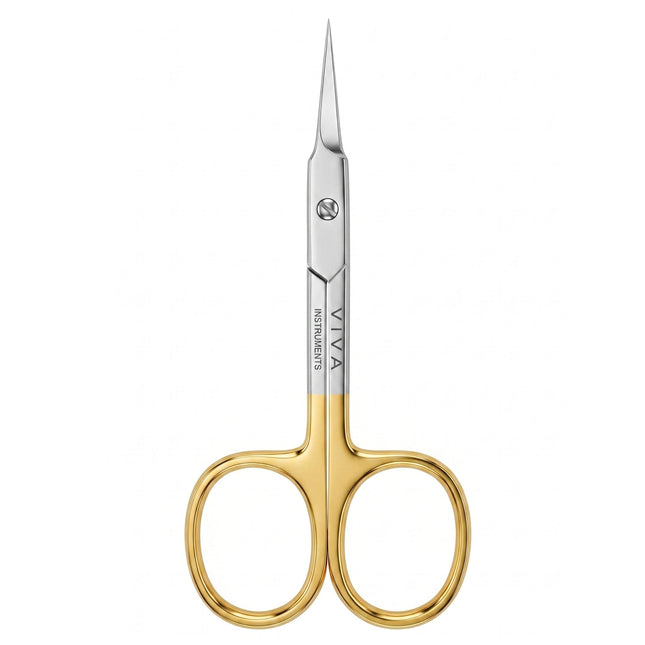 Cuticle Nail Scissors - 9.5cm Slightly Curved