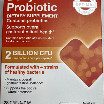 CVS Health Digestive Probiotic Vegetable Capsules | 2 Billion Live Cultures
