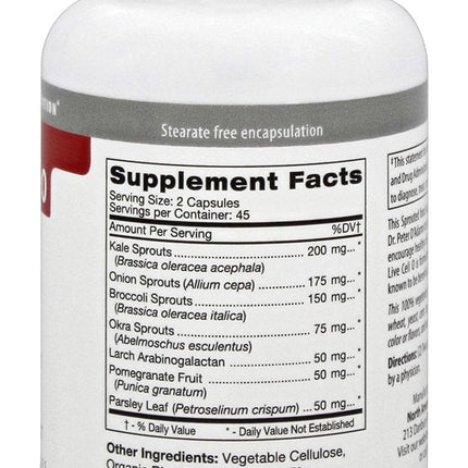D'Adamo Personalized Nutrition - Live Cell O 90 Vcaps