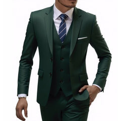 European And American Men's New Business Casual Suit Set