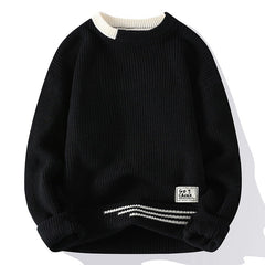 Autumn And Winter New Sweater Men's Simple Casual Round Neck