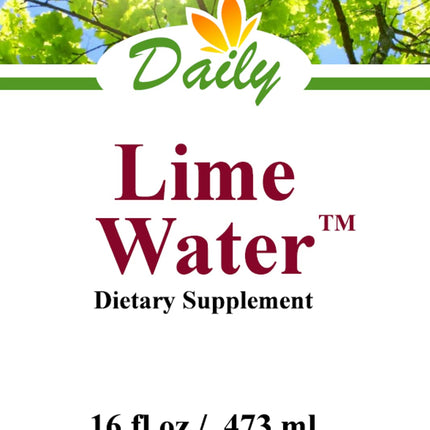 Daily's Lime Water™ 16 oz - Saturated Calcium Hydroxide in Sulfer Water Solution