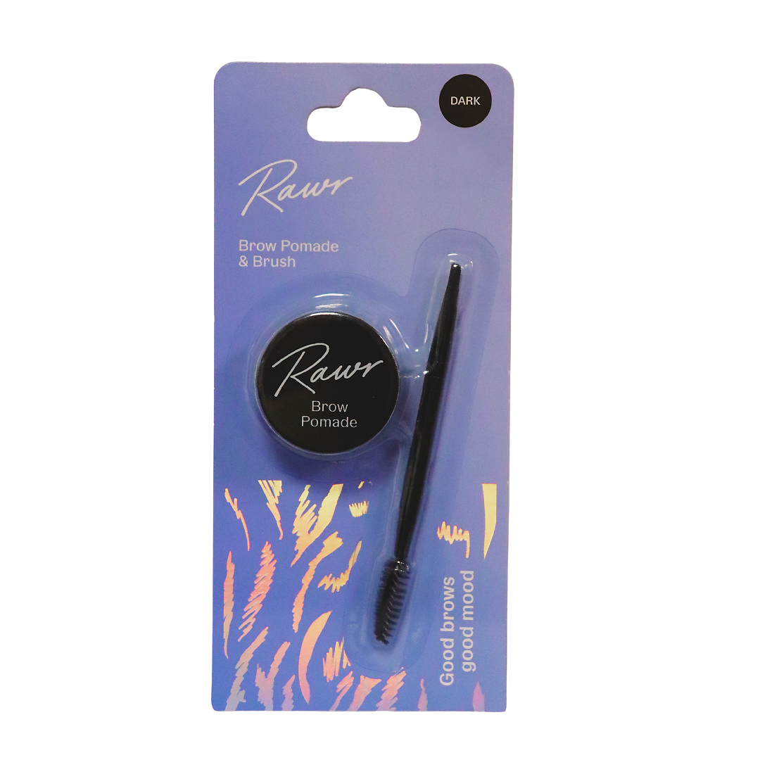 Brow Pomade and Brush - Dark