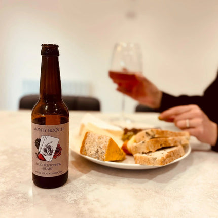 Mixed Case of Raw, Unfiltered Kombucha 330ml (12 or 24 Pack)