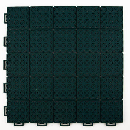 Singles Tennis Court System with Court Markings