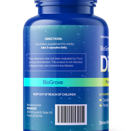 Water Pills for Swollen Feet & Legs – Easy-to-Swallow, Fast-Acting | Diulite