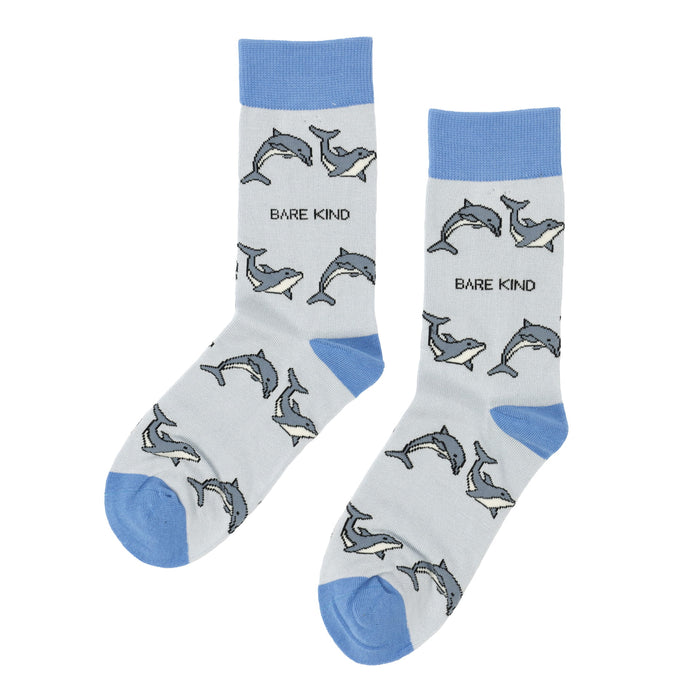 Save the Dolphin Bamboo Socks