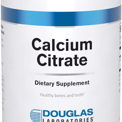 Douglas Laboratories Calcium Citrate | 250 mg Elemental Calcium for Bone & Teeth Support | 250 Tablets