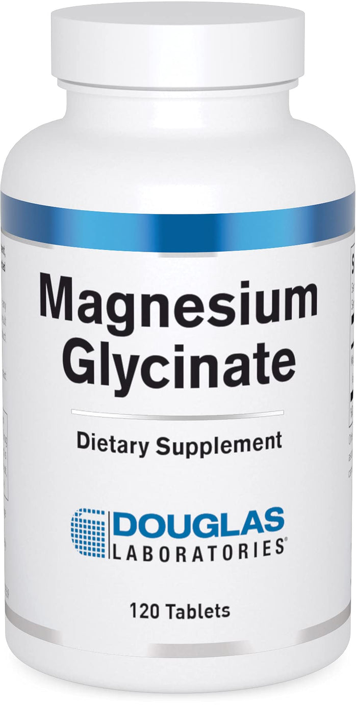 Douglas Laboratories Magnesium Glycinate – Supports Normal Heart Function & Bone Formation – 120 Tablets